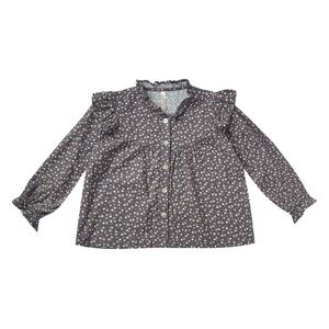 Rylee + Cru Ditsy Roony blouse sz medium